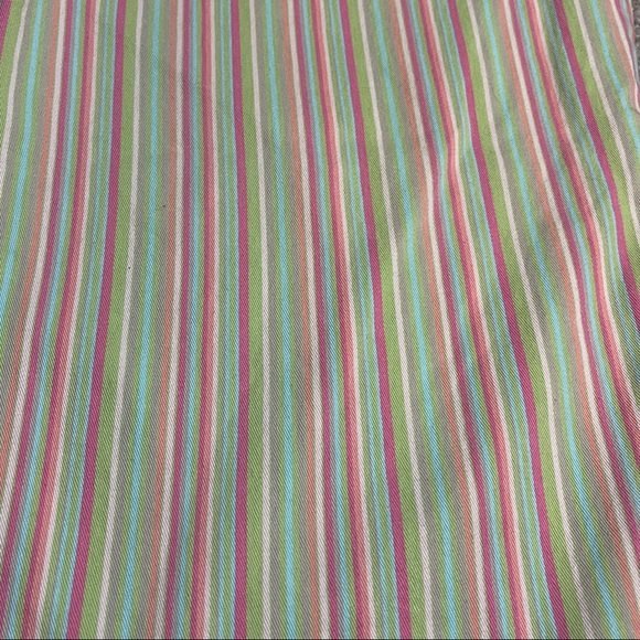 Sigrid Olsen 10 Capri Pants 32 X 20 Striped - Picture 7 of 10